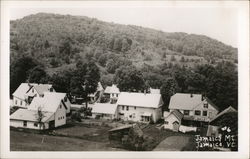 Jamaica Mountain and Town Vermont Postcard Postcard Postcard
