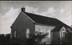 Old Quaker Meeting House North Scituate, RI Postcard Postcard Postcard
