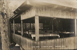 Dining Room, Deep Haven Camp Ashland, NH Postcard Postcard Postcard