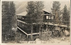 Kicking Horse River Lodge Postcard