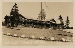 Log Lodge, Lucerne-in-Maine Dedham, ME Postcard Postcard Postcard