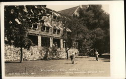 Croquet, Mountain View Hotel, Smoky Mountains National Park Postcard