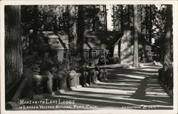 Manzanita Lake Lodge Lassen Volcanic National Park, CA Postcard Postcard Postcard