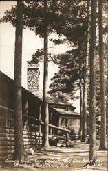Council Ring - Nash Lodge - YMCA Camp Manito-Wish Postcard