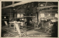 Lounge Noraco North Raymond, ME Postcard Postcard Postcard