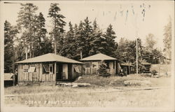 Ocean Front Cabins, White Point Beach Lodge Liverpool, NS Canada Nova Scotia Postcard Postcard Postcard
