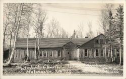 Protestant Church, Matanuska Valley Palmer, AK Postcard Postcard Postcard