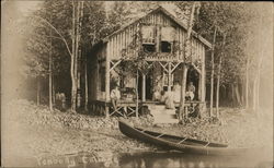Peabody Cottage - Adirondacks? Buildings Postcard Postcard Postcard