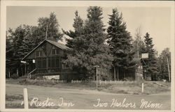 Rustic Inn Two Harbors, MN Postcard Postcard Postcard