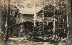 Rockywould Camp Office Postcard