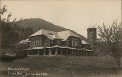 New Auditorium, Silver Bay Postcard
