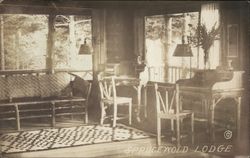 Sprucewold Lodge Interior Boothbay Harbor, ME Postcard Postcard Postcard