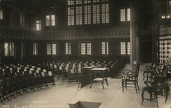 Interior, Silver Bay Auditorium Postcard