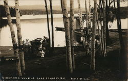 Burke Haven Landing, Lake Sunapee New Hampshire Postcard Postcard Postcard