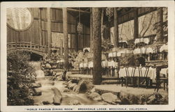 World Famous Dining Room, Brookdale Lodge Postcard