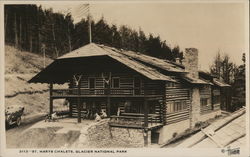 St. Marys Chalets, Glacier National Park Postcard Postcard Postcard