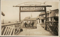 Rainbow Lodge Alta Lake, BC Canada British Columbia Postcard Postcard Postcard