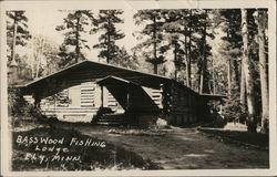 Bass Wood Fishing Lodge Postcard