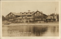 Club House at the Big Sand Lake Club Phelps, WI Postcard Postcard Postcard