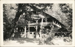 Bridal Falls Lodge Postcard