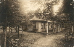 Cabin Number 1, The Birches on Moosehead Lake Postcard