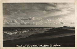 Beach at Cape Hatteras North Carolina Postcard Postcard Postcard