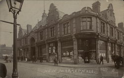 New Market Hall, Bowden's Ltd. Confectioners (Victoria Market Hall) Postcard