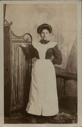 Snapshot of Shop Woman or Maid Snapshot of Shop Woman or Maid