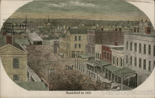 Rockford in 1855 Illinois