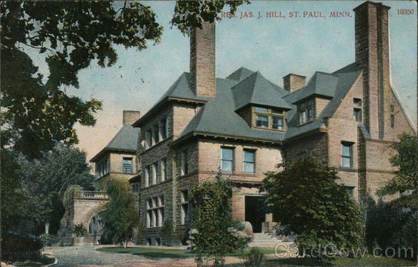 Residence Jas. J. Hill St. Paul Minnesota