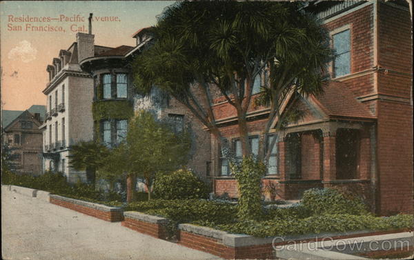 Residences, Pacific Avenue San Francisco California