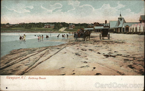 Bathing Beach Newport Rhode Island