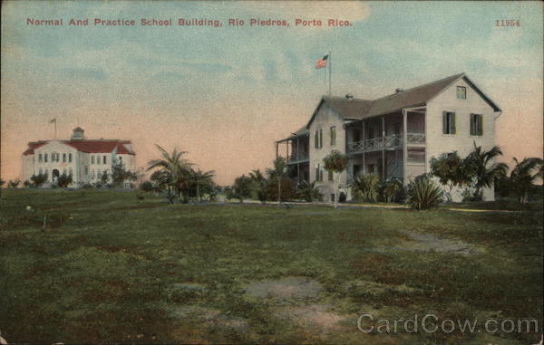 Normal and Practice School Building Rio Piedros Puerto Rico