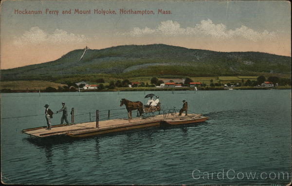 Hockanum Ferry and Mount Holyoke Northampton Massachusetts