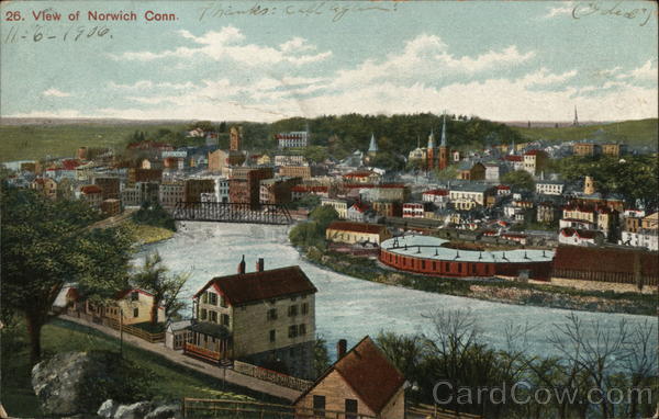 View of Norwich Connecticut