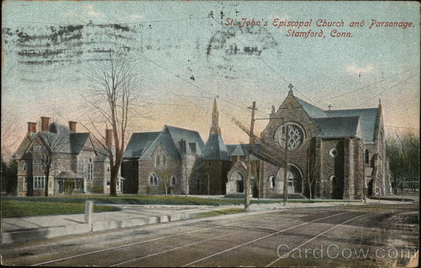 St. John's Episcopal Church and Parsonage Stamford Connecticut