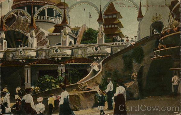 Slide, Luna Park Coney Island New York