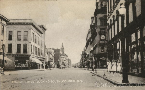 Remsen Street, looking South Cohoes New York
