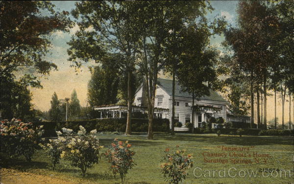Junicarra, Chauncy Olcott's Home Saratoga Springs New York