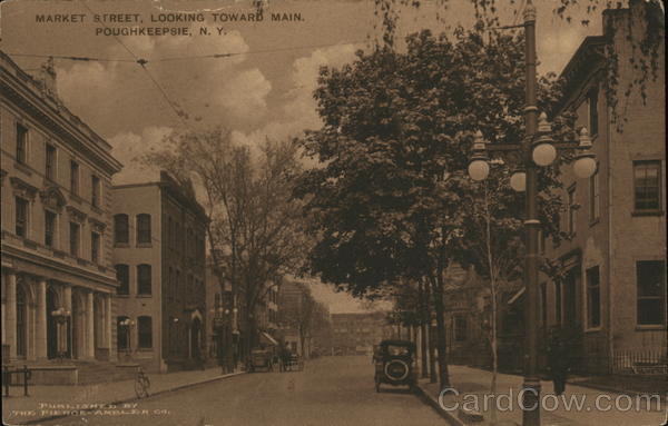 Market Street, looking Toward Main Poughkeepsie New York