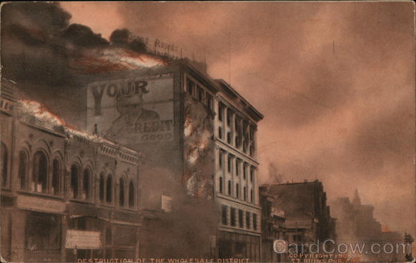 Destruction of the Wholesale District New York City