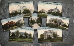 North Dakota A.C. Postcard