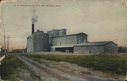 C.S. Christensen & Company's Flour Mill Postcard