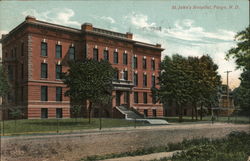 St. John's Hospital Postcard