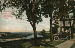 Mississippi River From Fort Snelling Postcard