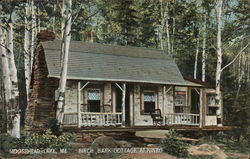 Birch Bark Cottage at Kineo, Moosehead Lake Greenville, ME Postcard Postcard Postcard