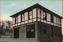 Bernardsville Fire House New Jersey Postcard Postcard Postcard