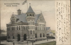 Government Building Salina, KS Postcard Postcard Postcard