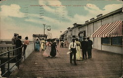 Boardwalk Ocean City, NJ Postcard Postcard Postcard