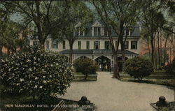 New Magnolia Hotel Postcard